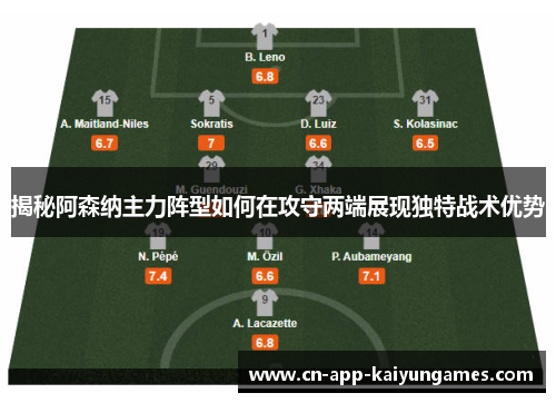 揭秘阿森纳主力阵型如何在攻守两端展现独特战术优势