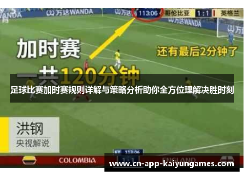 足球比赛加时赛规则详解与策略分析助你全方位理解决胜时刻