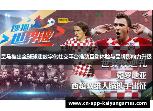 皇马推出全球球迷数字化社交平台推动互动体验与品牌影响力升级
